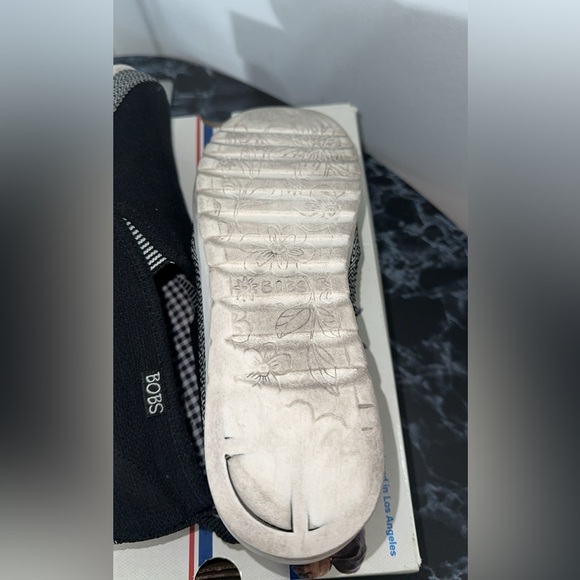 Skechers Women's Bobs-Flexpadrille Hi-Pleasant Harmony Espadrille Size 8.5 Black - Picture 7 of 9